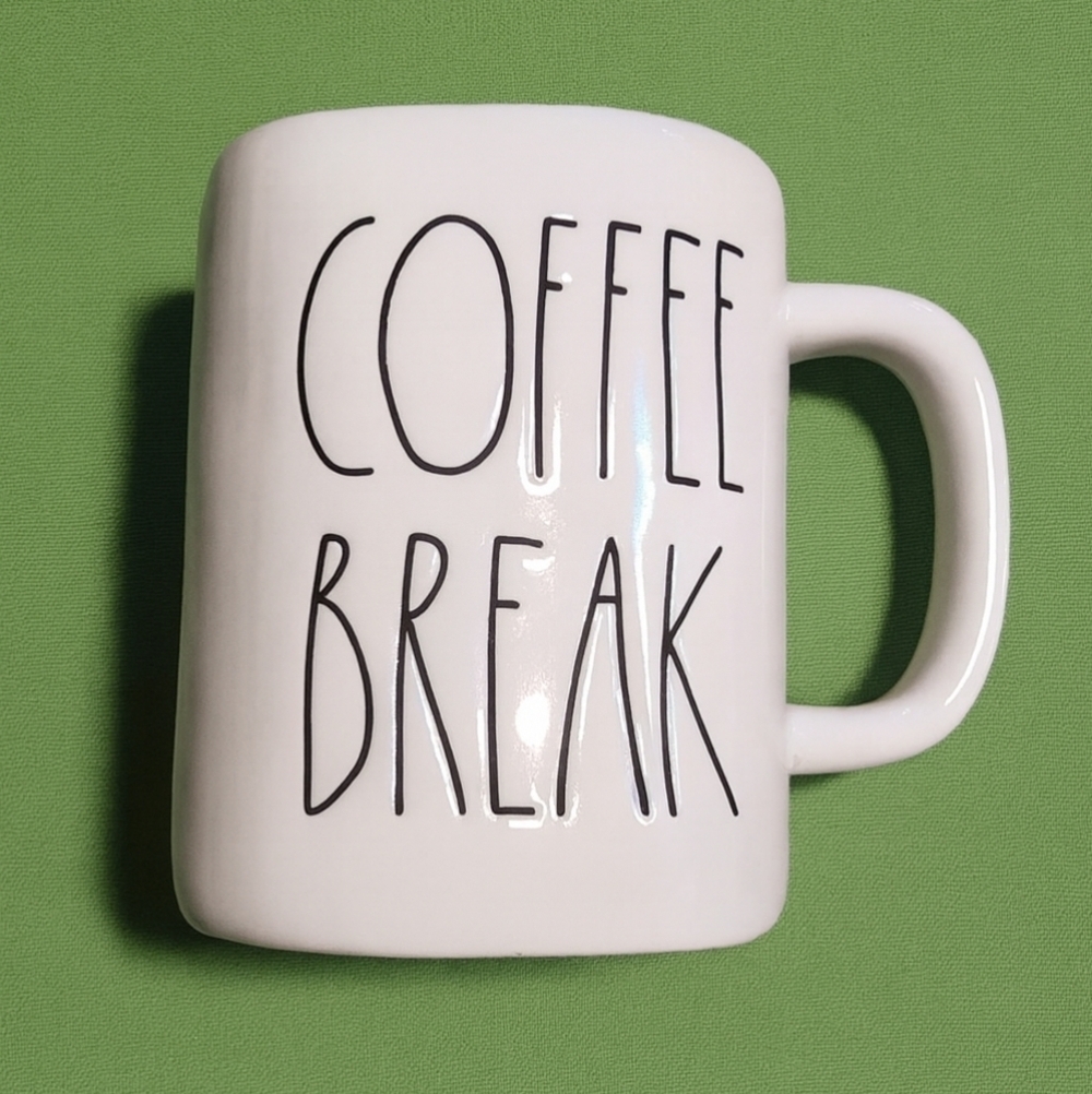 Rae Dunn COFFEE BREAK mug